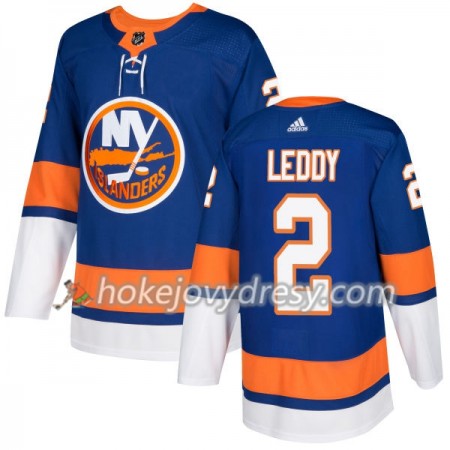 Pánské Hokejový Dres New York Islanders Nick Leddy 2 Adidas 2017-2018 Royal Authentic